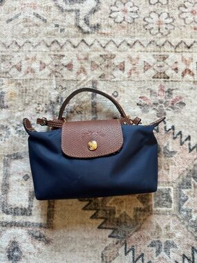 Longchamp Le Pliage mini tote (navy)